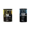 Animal Pak - Commodité tout-en-un Vitamine & Supplément Pack & Flex – Complete Joint Support Supplément – Contient Curcumine de racine curcumine – Aide à réparer et restaurer les joints – 44 Packs