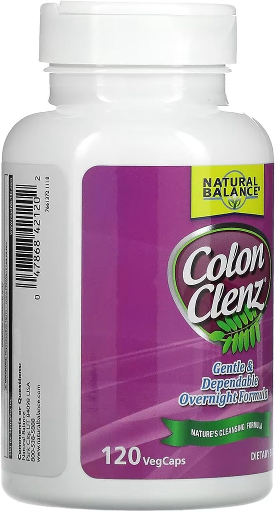 Équilibre naturel Colon Clenz 120 Vcap
