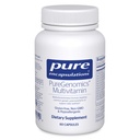 Pure Encapsulations PureGenomics Multivitamine - Supplément pour soutenir les besoins nutritionnels des variations génétiques communes - avec vitamine A, B, C, D, E, K & Minéraux - 60 Capsules