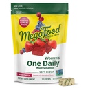 Méga-aliments pour femmes - Multivitamine pour les femmes avec folate, vitamine B6, B12, biotine, vitamine D - Delicious Mixed Berry Flavor - Végétarien, Non-OGM - 30 Chews