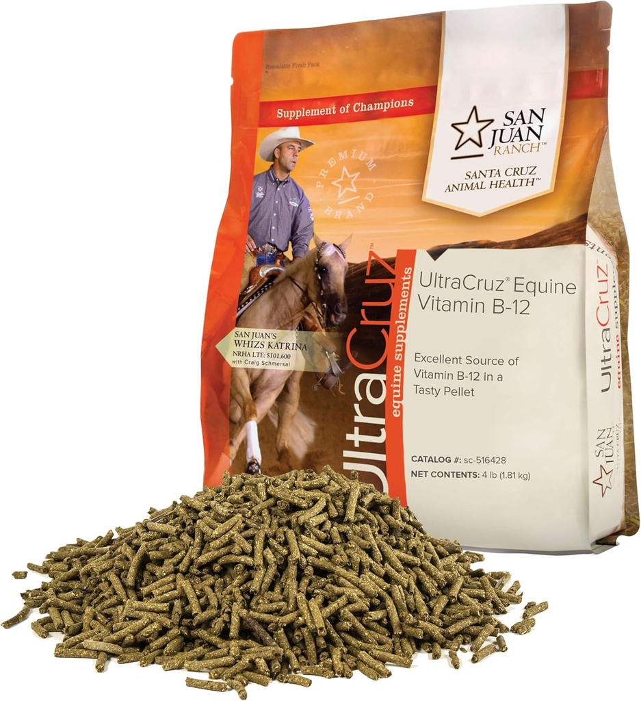 Vitamine équine UltraCruz® B-12, 4 lb