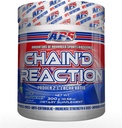Chain'd Reaction - The Ultimate BCAA Amino Acid Recovery Aid for Muscle Growth, Blue Raspberry, 300 Gram
