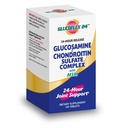 Glucoflex Glucosamine & Sulfate de Chondroïtine avec MSM, soutien de 24 heures, os sains, soutient la mobilité saine, 30 portions, 120 comtes