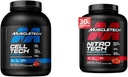 MuscleTech Cell-Tech Creatine Powder & Nitro-Tech Whey Protein Powder Builder & Recovery Formule de 6 lbs Creatine & 4 lbs Whey