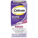 Caltrate Minis 600 Plus D3 Plus Minéraux Calcium et supplément vitamine D Comprimés, os santé et supplément minéral pour les adultes - 150 Compte