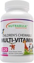 Children’s Chewable Multi-Vitamins - Promoting Kids' Overall Development - USA-Made, May Help to Support Immune, Bone, Brain & Overall Well Being- Vegan & Gluten Free - 120 Cherry Tablets