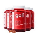 Goli vinaigre de cidre de pomme vitamines gommy - 300 Compte - vitamine B12, sans gélatine, sans gluten, végétalien et non-OGM