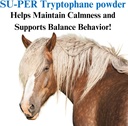 SU-PER Tryptophane Horse Calming Supplement - Maintain Calmness and Supports Balanced Behavior - 2.5 Pounds, (2 Pack)