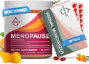 Lubracil Ménopause Gummies & Daily Hydratant Bundle – Support sans hormones pour les flashs chauds, les sueurs nocturnes, la sécheresse vaginale et l'Itchiness avec Cohosh Noir, Ashwagandha, Omega Oils & Sea Buckthorn