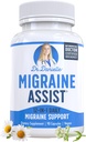Meilleur produit de soulagement de la migraine avec Magnésium - Supplément d'aide à la migraine avec Quercetin, Feverfew, Butterbur, CoQ10 de Dr Danielle, 90 Capsules