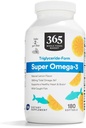 365 par Marché des aliments entiers, Super Omega 3, 180 Compte