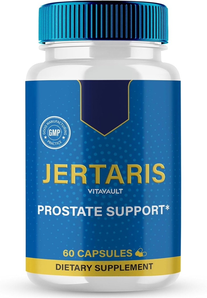 Jertaris Capsules, Jertaris Prostate Health Supplement Pills - Extra Strength, Jertaris soutient Prostate Heath All Natural Formula, Jerta RIS Capsules, Jer Taris Reviews (60 capsules)