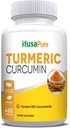 NusaPure Curcumine curmérique 600 mg 60 Capsules Curcuminoides curmérique 95 % Supplément alimentaire