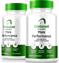 (2 Pack) Supplément d'éroboost pour les hommes, Supplément d'éroboost pour les hommes, Nutrition quotidienne pour soutenir la performance de pic et le bien-être général, Ero Boost Formula Avis officiels (120 Capsules)