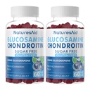 Glucosamine Chondroitin Gommies avec MSM & Elderberry Extra Strength - Soutien articulaire, Supplément de soutien immunitaire antioxydant pour adultes, hommes et femmes.(2 Pack)