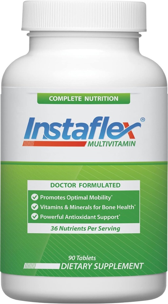 Instaflex Multivitamin - Joint Support Supplement, Supports Mobility and Bone Health, 90 Tablets