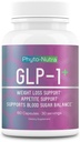 GLP-1 + (60 capsules 1 bouteille) Vegan, supplément naturel, laboratoire testé, perte de poids, faim satisfy, non-OGM, sans gluten, GLP 1, GLP1