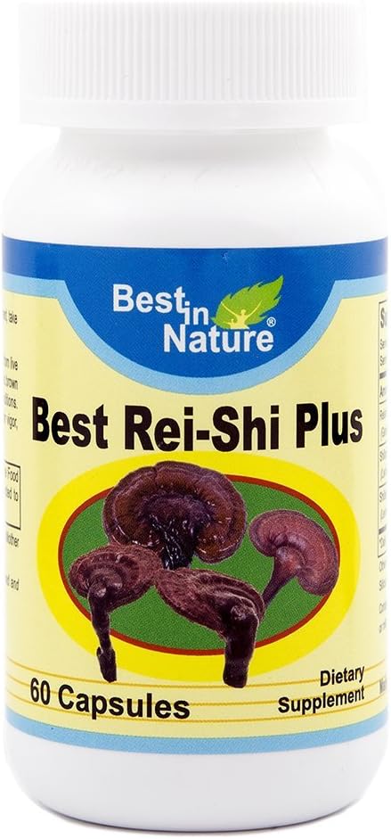 Meilleur Rei-Shi Plus - mieux dormir, améliorer les fonctions immunitaires et hépatiques- Extrait de champignons bio de Rei-Shi