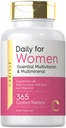 Carlyle Multivitamin and Multimineral for Women | 365 Tablets | Daily Supplement with Beta-Carotene, Folic Acid and Vitamin D | Non-GMO, Gluten Free Pills