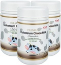 (Pack of 3) Comprimés Choco 150 à base de colostrum d'herbe haut de gamme Hi Well