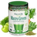 MacroLife Naturals Macro Greens Superfood Powder – 38 Superfoods avec des probiotiques, enzymes digestives et adaptogènes