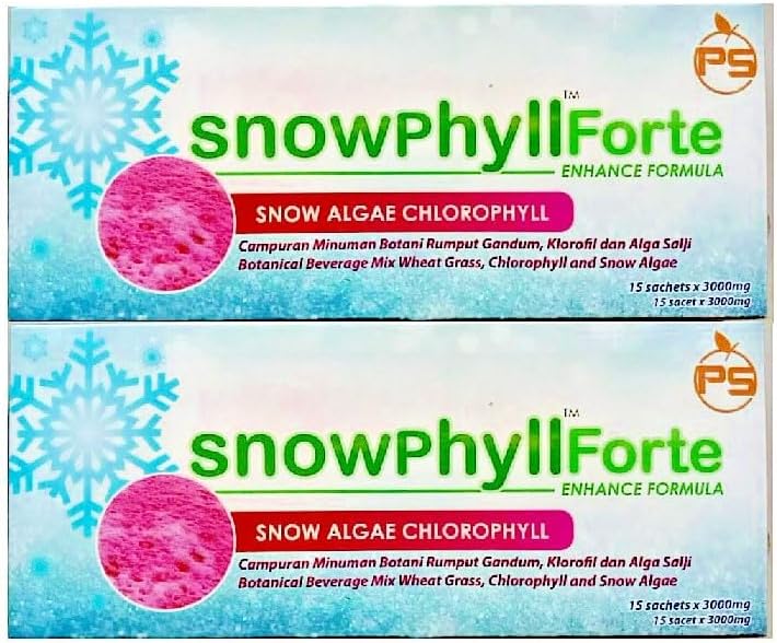 2 paquets Phytoscience Snowphyll Forte Phyto (15 sachets/paquet)