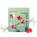 PoudreVitamine Electrolytes Poudre Plus (50 portions) Thé vert Ginseng Electrolyte Poudre Keto, Sans sucre, Sel rose d'Himalaya,1000mg Potassium,120mg Calcium,120mg Magnésium, Poudre d'hydratation