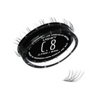 Lashify Curl 8mm Gossamer Extensions de cils Recharge, noir, bricolage faux cils pour un look naturel