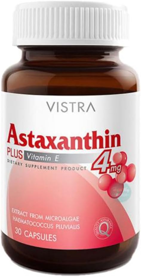Vistra Astaxanthin 4 mg 30 Cap. (avec succès)