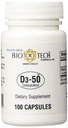 BioTech Pharmacal - D3-50 (50 000 UI) - 100 capsules (FFP)