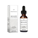 La feuille de Mullein générique. Sans alcool. Extrait liquide. Vegan. Sans OGM et OGM. Organique. Lung Cleanse. Immune, soutien respiratoire. Détox