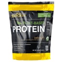 California Gold Nutrition Sport, Protéines végétales avec concentré de protéines de riz brun biologique, lin, graines de chia, chocolat, 2 lb (907 g)