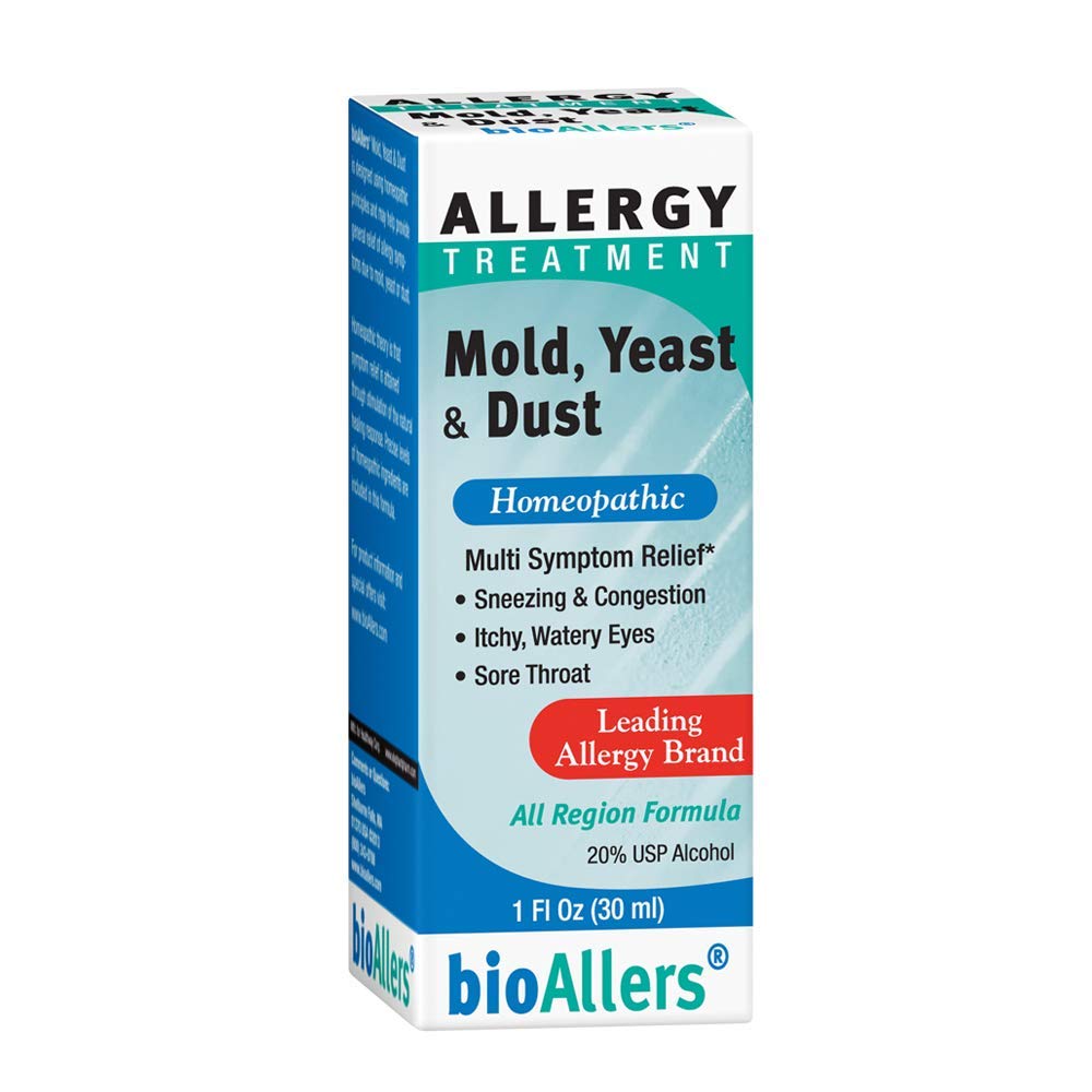 NaturalCare by bioAllers Traitement de l'allergie La formule homéopathique peut aider à soulager l'éternuement, la congestion, les démangeaisons, les ras et les yeux aqueux 1 Fl Oz (371400702017)
