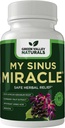 NATURAUX VALLÉS VERTS Mon supplément à base de plantes Sinus Miracle, 90 Capsules (1)