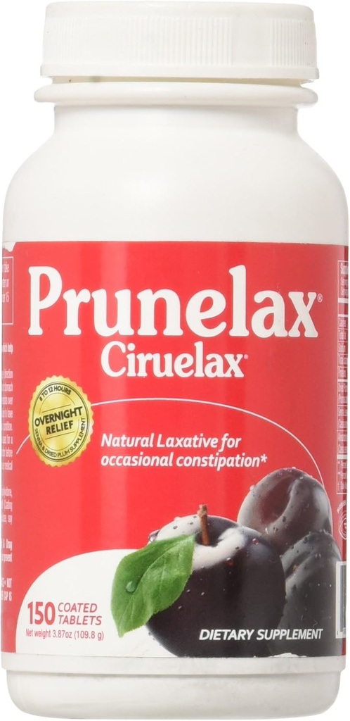 Prunelax Ciruelax Laxative, Tablets 150 ea