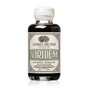 Anima Mundi Apothecary Viridem Verts Detox Elixir - Supplément liquide GI & foie Detox, Nettoyez les herbes naturelles avec la chlorophylle, Moringa + Chlorella organique - Ajouter au jus et aux thés (4oz / 118ml)