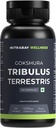 Wellness Tribulus Terrestries (Gokshura) - Soutien naturel pour l'énergie, la performance et la croissance musculaire - 1000mg, 60 Capsules de Veg