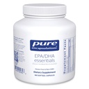 Encapsulations pures EPA/DHA Essentials - Supplément concentré d'huile de poisson pour soutenir la santé cardiovasculaire - Supplément EPA et DHA Premium avec capsules Omega 3 - 180 Softgel