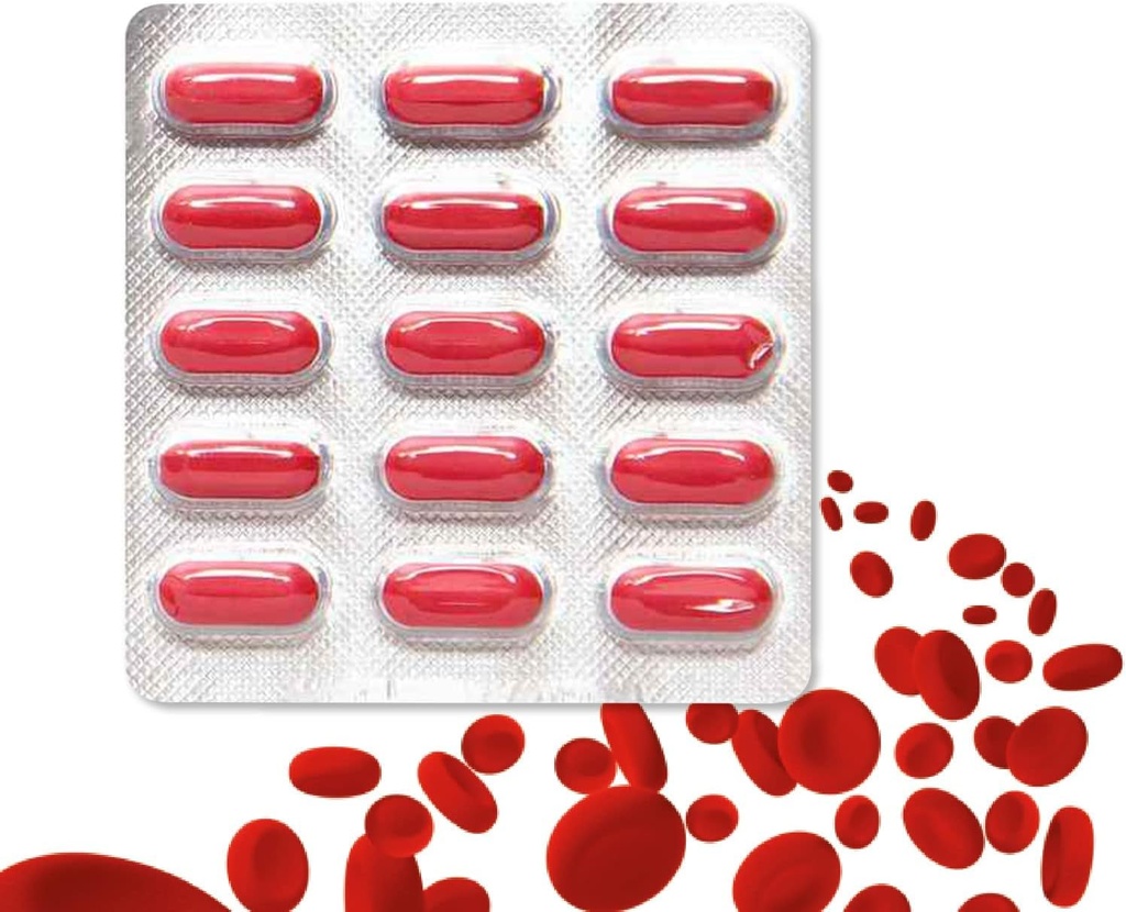 Fer, supplément à l'acide folique, vitamine C et vitamine-B12
