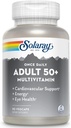 Solaray Une fois par jour Adulte 50+ Multivitamine complète pour les femmes et les hommes, Vitamines essentielles et minéraux chélatés pour l'énergie saine, le cœur, le cerveau et le soutien immunitaire, avec CoQ10 & Lutein, sans fer, 90 VegCaps