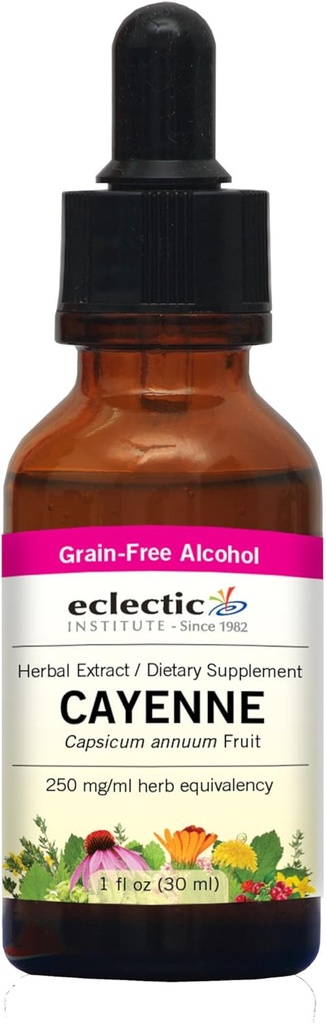 Eclectic Institute Cayenne O, 1 Ounce