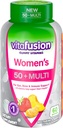 VITAFUSION Multivitamines quotidiennes 50+ pour femmes, vitamines gommy, 60 Ct