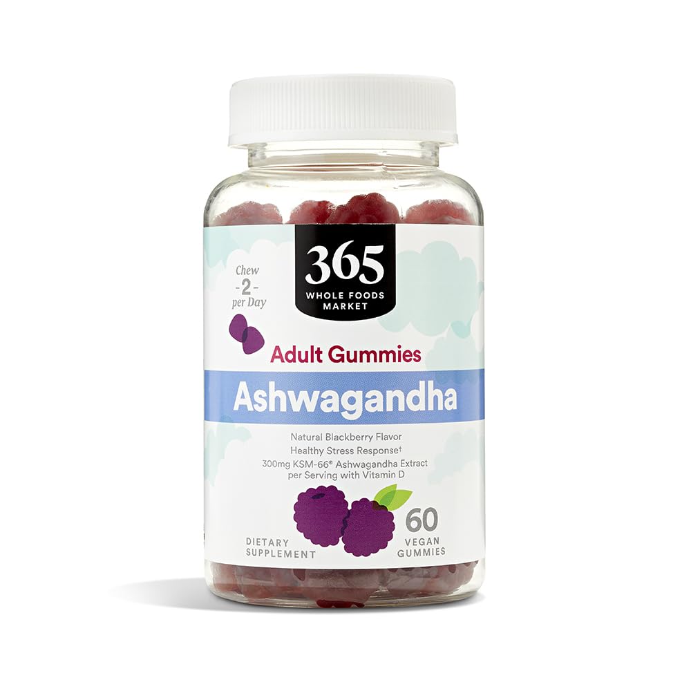 365 by Whole Foods Market, Ashwagandha Gummies, 60 Count