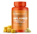 Vitamines du Mt. Angel - InFlamEze, Boswellia, Curcumine, Quercetin, Bromelain (60 Capsules végétariennes)