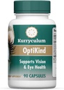 OptiKind Vision Support Vitamines oculaires, 90 Capsules, formule santé oculaire avec lutéine pour les yeux et le glutathion