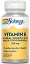 Solaray Vitamine E d-Alpha Tocophérol 268mg (400 UI)