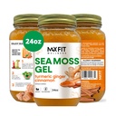 Gel de mousse de mer Raw (12 saveurs) 24oz Wildсrafted Gold Gel de mousse de mer de Sainte-Lucie