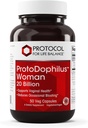 PROTOCOLE POUR LA VIE BALANCE Proto Dophilus Femme - 20 Milliards - Probiotiques pour la santé de Gut - Soutien de la santé vaginale et de l'éblouissement - Vegan & Kosher - 50 Capsules de Veg