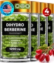 Supplément dihydroberbère - Supplément déhydroberbère - Supplément super berbère avec Ceylan Cinnamon & R acide alpha lipoïque et apiginine - Hydroberbère 480 capsules (4 paquets)