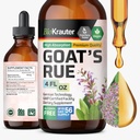 BIO KRAUTER Chèvres Rue Supplément d'allaitement Teinture - Vegan, Alcool & Sugar Free Drops 4 Fl.Oz.